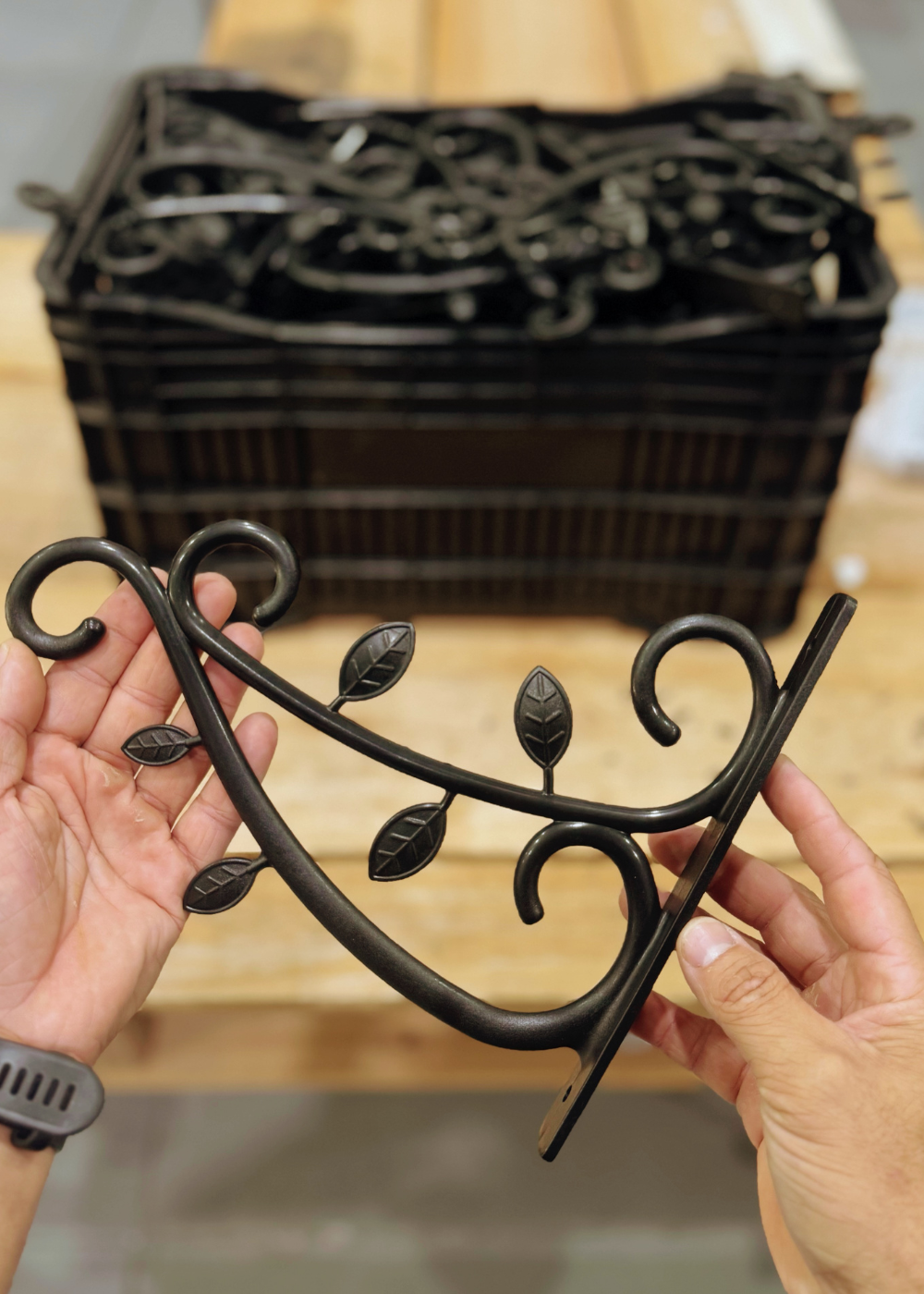 Suporte: Cantoneira Francesa para Pendurar