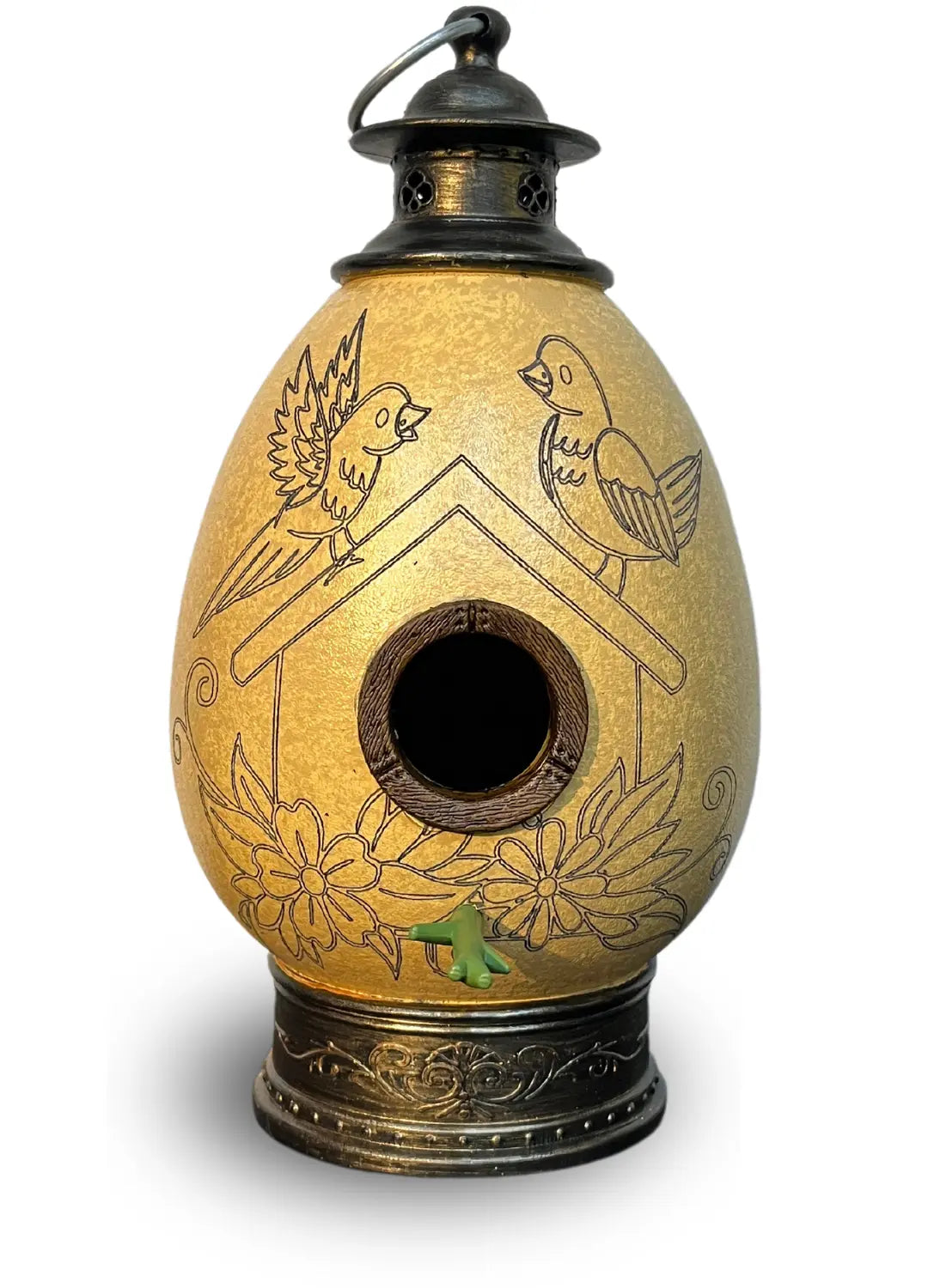 CasaOvo Pássaros Marrom