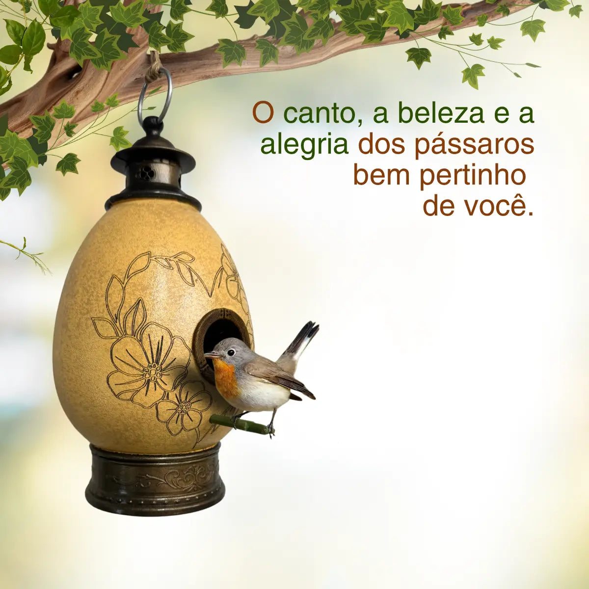 CasaOvo Coração Marrom