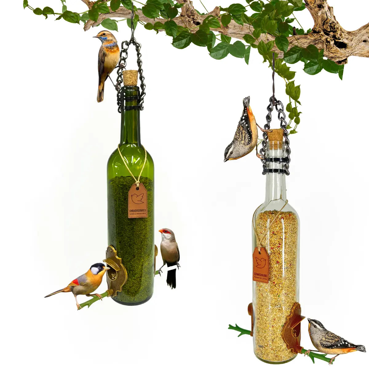 KIT 4: Comedouros Champanhe e Vinho