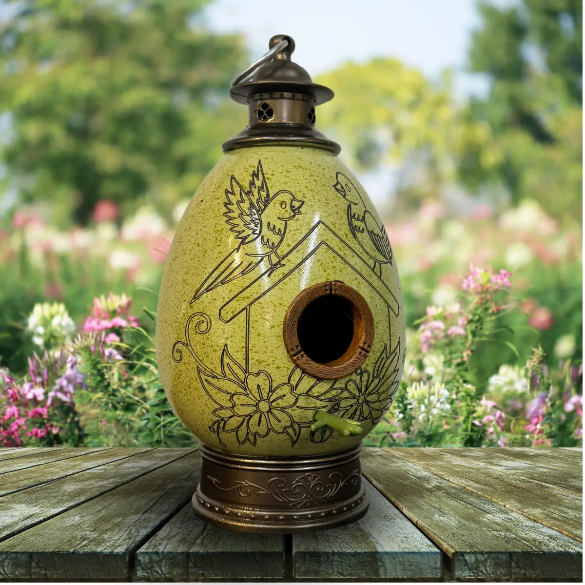 CasaOvo Pássaros Verde