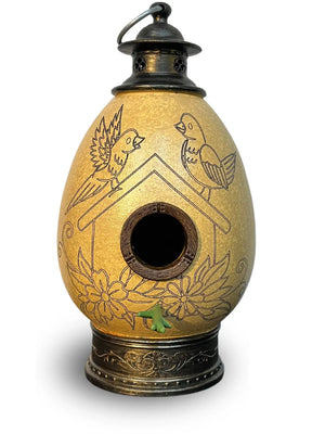 CasaOvo Pássaros Marrom