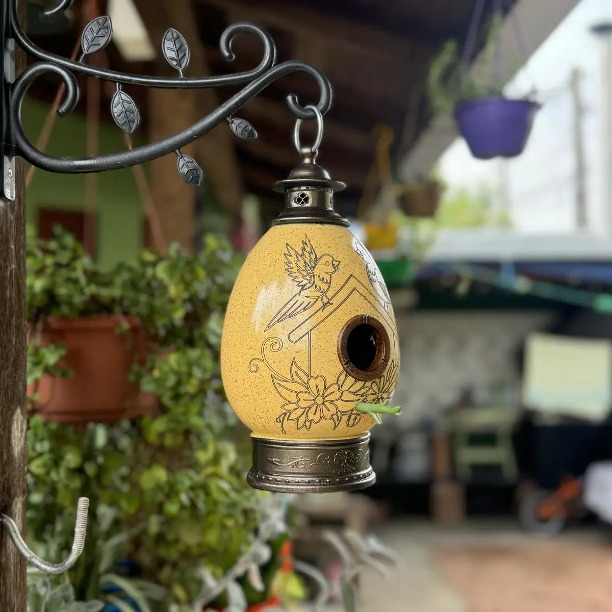 CasaOvo Pássaros Marrom