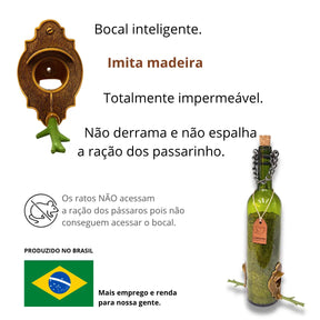 Kit 3: CasaOvo  + Comedouro­­  Vinho Verde