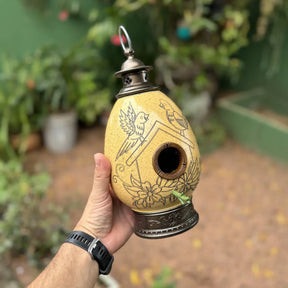 CasaOvo Pássaros Marrom