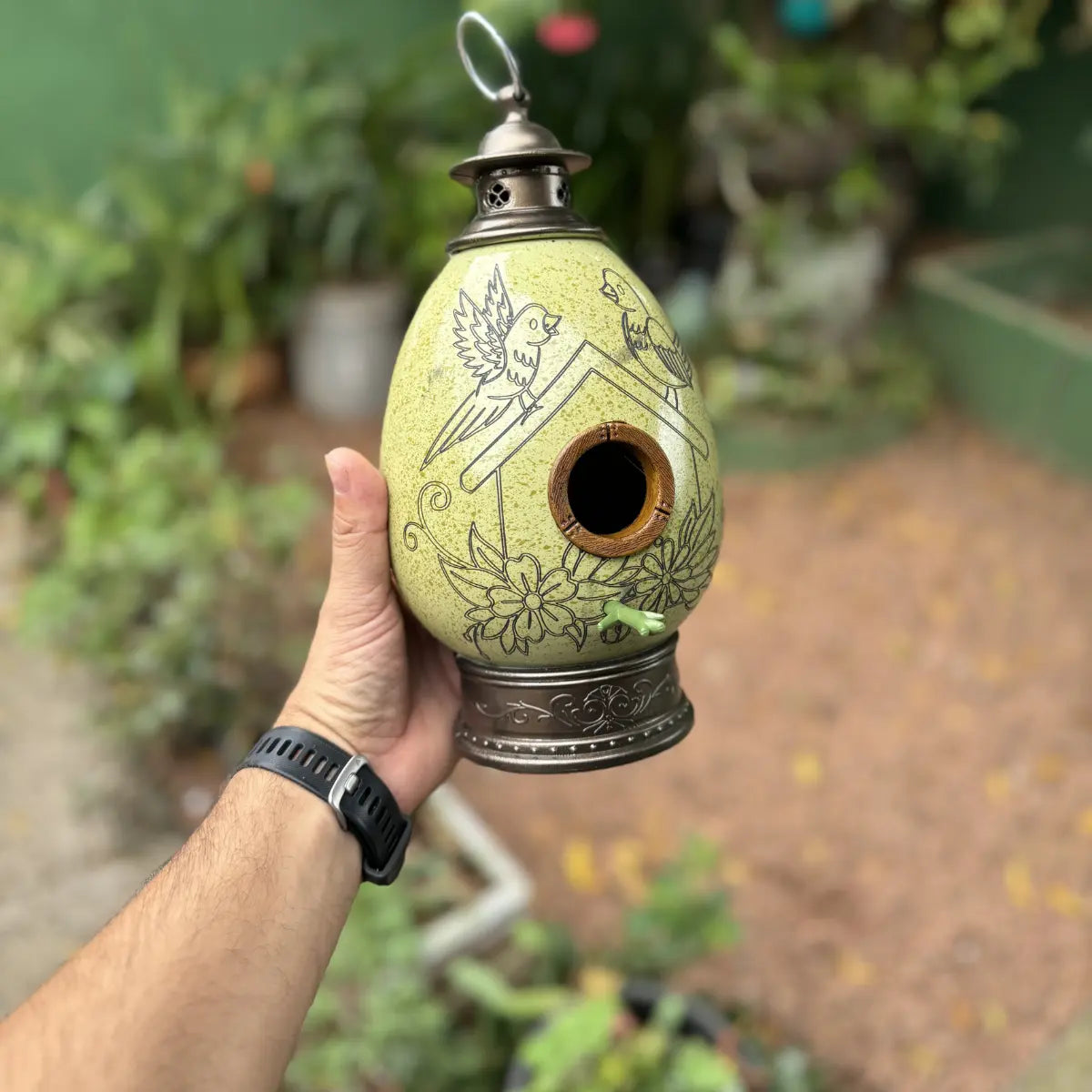 CasaOvo Pássaros Verde