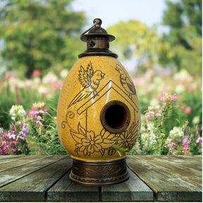 CasaOvo Pássaros Marrom